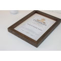 Wholesales Document Frame Made To Display Certificates Diploma 8x10 11x14 8x11 Inch Standard Paper Frame